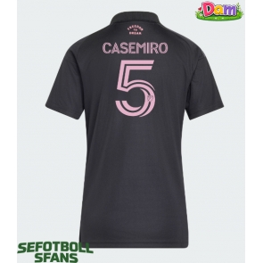 Inter Miami Casemiro #5 Bortatröja Kvinnor 2026-27 Kortärmad